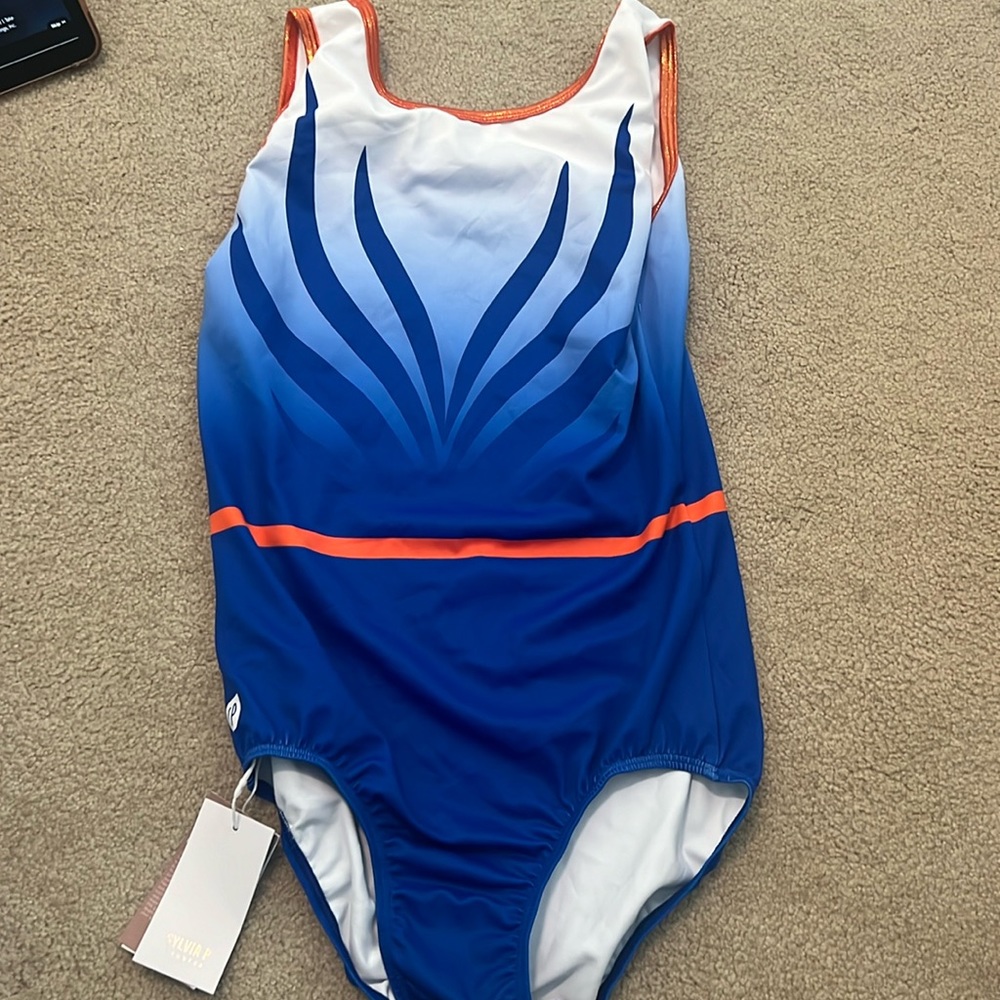 Gators gymnastics camp Sylvia P leotard